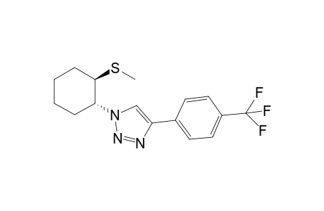 1-[(1R*,2R*)-[2-(Methylthio)cyclohexyl]]-4-[4-(trifluoromethyl) phenyl]-1H-1,2,3-triazole