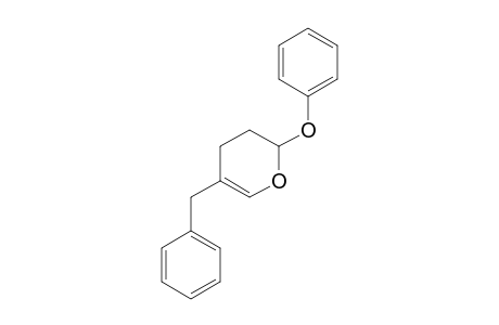 2H-Pyran, 3,4-dihydro-2-phenoxy-5-(phenylmethyl)-