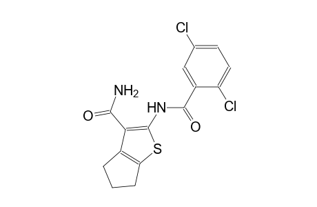 2-[(2,5-dichlorobenzoyl)amino]-5,6-dihydro-4H-cyclopenta[b]thiophene-3-carboxamide