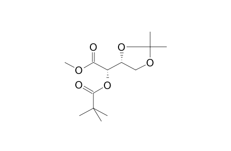(2R,3S)-METHYL-3,4-O-ISOPROPYLIDENE-2-PIVALOYLOXYBUTANOATE