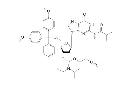 DMT-d Guanosine (ibu) β-cyanoethylphosphoramidite