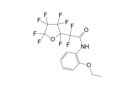 2,2-Difluoro-2-(2,3,3,4,4,5,5-heptafluorotetrahydrofuran-2-yl)-N-o-phenetyl-acetamide