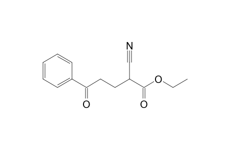 Ethyl 2-cyano-5-oxo-5-phenylpentanoate