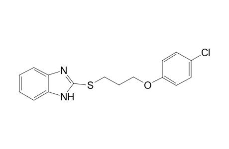 2-[3-(4-chloranylphenoxy)propylsulfanyl]-1H-benzimidazole