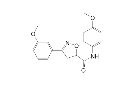 5-isoxazolecarboxamide, 4,5-dihydro-3-(3-methoxyphenyl)-N-(4-methoxyphenyl)-