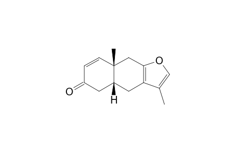 (4a.beta.,8a.beta.)-3,8a-Dimethyl-4,4a,8a,9-tetrahydronaphtho[2,3-b]furan-6(5H)-one