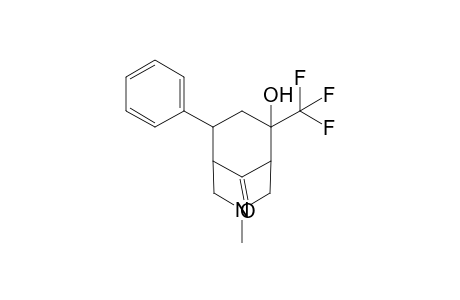 6-Hydroxy-3-methyl-8-phenyl-6-trifluoromethyl-3-azabicyclo[3.3.1]nonan-9-one