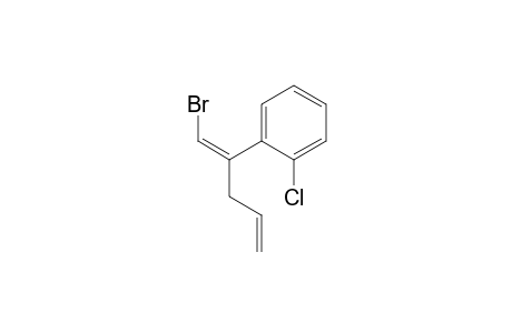 (Z)-1-bromo-2-(2-chlorophenyl)-1,4-pentadiene