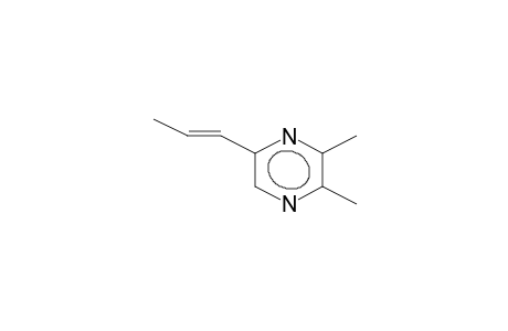 2,3-Dimethyl-5-[(1E)-1-propenyl]pyrazine