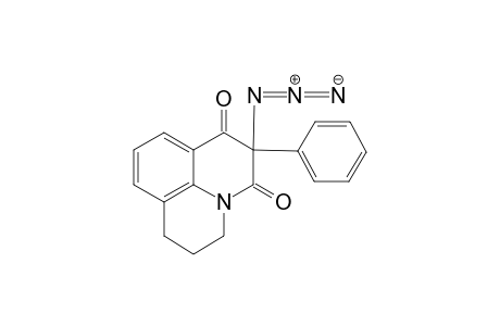 1H,5H-Pyrido[3,2,1-ij]quinolin-1,3(2H)-dione, 2-azido-2-phenyl-6,7-dihydro-
