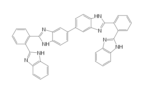Bibenzimidazole-bis(benzimidazolylphenyl)