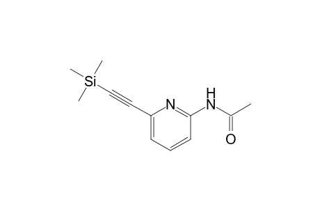 N-{6'-[2"-(Trimethylsilyl)ethynyl]pyridin-2'-yl]-acetamide