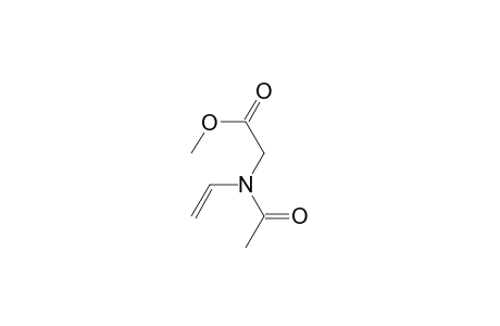 2-[acetyl(ethenyl)amino]acetic acid methyl ester