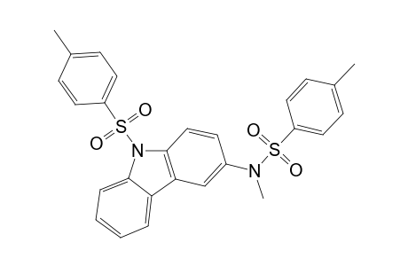 N,4-Dimethyl-N-(9-[(4-methylphenyl)sulfonyl]-9H-carbazol-3-yl)benzenesulfonamide