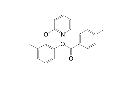 3,5-Dimethyl-2-(pyridin-2-yloxy)phenyl 4-methylbenzoate