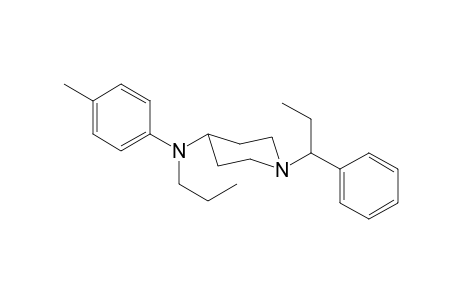 N-4-Methylphenyl-N-propyl-1-(1-phenylpropyl)piperidin-4-amine