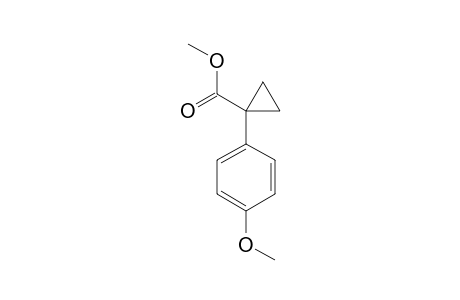 1-(p-methoxyphenyl)cyclopropanecarboxylic acid, methyl ester