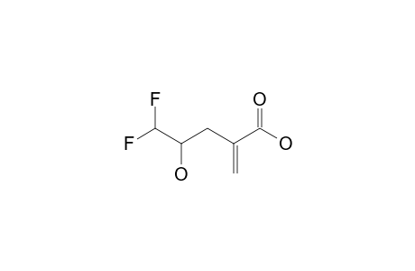 4-HYDROXY-2-METHYLENE-5,5-DIFLUOROPENTANOIC_ACID