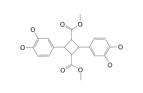 (1-ALPHA,2-ALPHA,3-ALPHA,4-ALPHA)-2,4-BIS-(3,4-DIHYDROXYPHENYL)-1,3-CYCLOBUTANEDICARBOXYLIC-ACID-DIMETHYLESTER