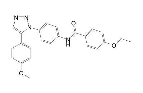 benzamide, 4-ethoxy-N-[4-[5-(4-methoxyphenyl)-1H-1,2,3-triazol-1-yl]phenyl]-
