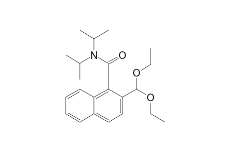 2-(diethoxymethyl)-N,N-di(propan-2-yl)-1-naphthalenecarboxamide