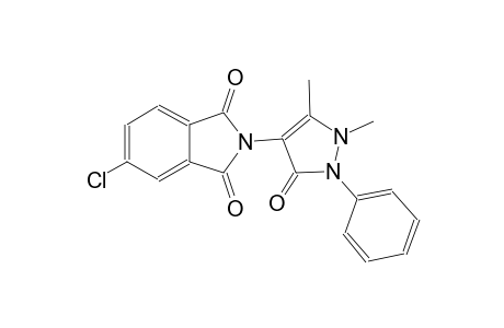 1H-isoindole-1,3(2H)-dione, 5-chloro-2-(2,3-dihydro-1,5-dimethyl-3-oxo-2-phenyl-1H-pyrazol-4-yl)-