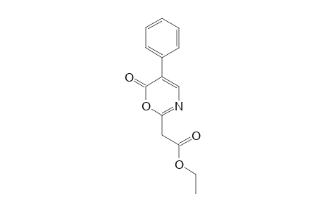 Ethyl 6-oxo-5-phenyl-6H-1,3-oxazine-2-acetate
