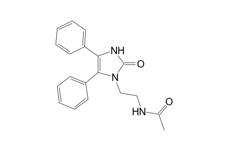 N-[2-(2-Oxo-4,5-diphenyl-2,3-dihydro-1H-imidazol-1-yl)ethyl]acetamide