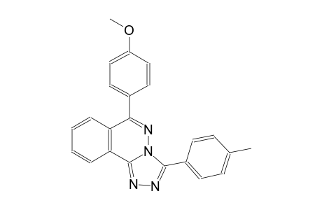 6-(4-methoxyphenyl)-3-(4-methylphenyl)[1,2,4]triazolo[3,4-a]phthalazine