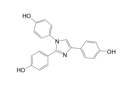 1,2,4-tris(p-Hydroxyphenyl)-1H-imidazole