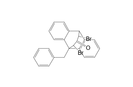 9-Benzyl-9,10-dihydro-11,13-dibromo-9,10-propanoanthracen-12-one