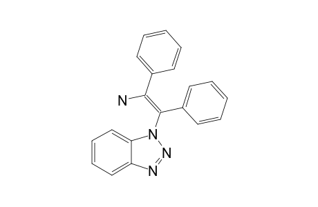 1,2-DIPHENYL-2-(BENZOTRIAZOL-1-YL)-ETHENAMINE