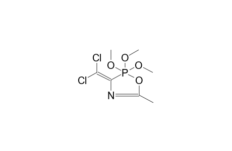 2,2,2-TRIMETHOXY-3-DICHLOROMETHYLENE-5-METHYL-1,3,5-OXAZAPHOSPHOL-2-ENE