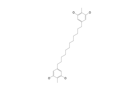 5,5'-(dodecane-1,12-diyl)bis(2-methylbenzene-1,3-diol)