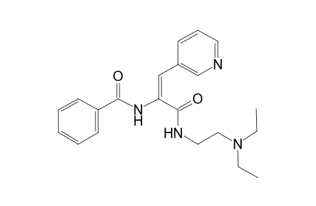 N-[1-(2-Diethylamino-ethylcarbamoyl)-2-pyridin-3-yl-vinyl]-benzamide