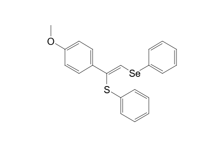 (Z)-2-(phenylseleno)-1-(phenylthio)-4-methoxystyrene