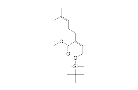 METHYL-(2Z)-2-[2-[[TERT.-BUTYL-(DIMETHYL)-SILYL]-OXY]-ETHYLIDENE]-6-METHYL-HEPT-5-ENOATE