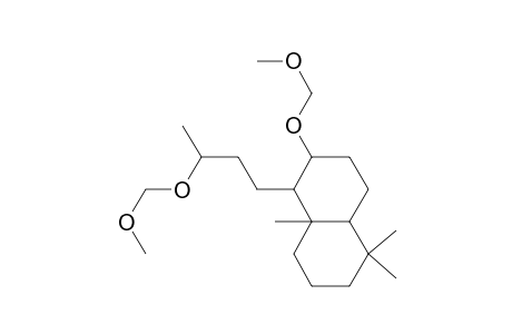 Naphthalene, decahydro-6-(methoxymethoxy)-5-[3-(methoxymethoxy)butyl]-1,1,4a-trimethyl-