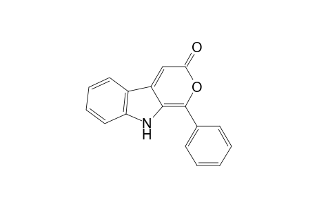 Pyrano[3,4-b]indol-3(9H)-one, 1-phenyl-