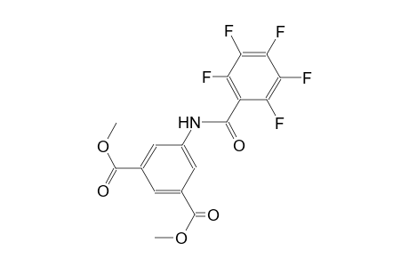 dimethyl 5-[(2,3,4,5,6-pentafluorobenzoyl)amino]isophthalate