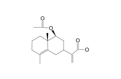 9B-ACETOXY-4,5-DEHYDRO-4(15)-DIHYDROCOSTIC ACID