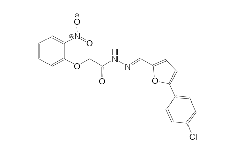 acetic acid, (2-nitrophenoxy)-, 2-[(E)-[5-(4-chlorophenyl)-2-furanyl]methylidene]hydrazide