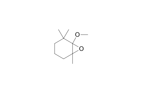 7-Oxabicyclo[4.1.0]heptane, 1-methoxy-2,2,6-trimethyl-