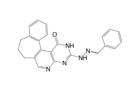 3-[(Phenylmethylene)hydrazono]-2,7,8,9-tetrahydro-1H-benzo[6',7']cyclohepta-[1',2':4,5]pyrido[2,3-d]pyrimidin-1-one