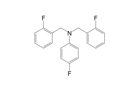 4-fluoro-N,N-bis(2-fluorobenzyl)aniline