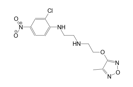 1,2-ethanediamine, N~1~-(2-chloro-4-nitrophenyl)-N~2~-[2-[(4-methyl-1,2,5-oxadiazol-3-yl)oxy]ethyl]-