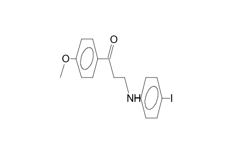 1-(4-methoxyphenyl)-4-(4-iodoanilino)-1-butanone
