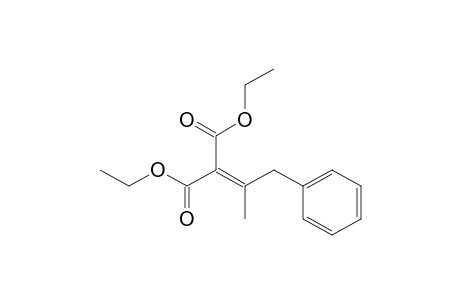 Propanedioic acid, 2-(1-methyl-2-phenylethylidene)-, diethyl ester