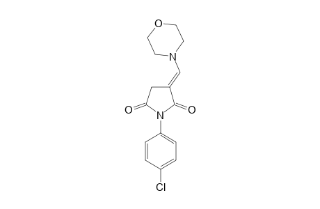 2-(4-MORPHOLINOMETHYLIDENE)-N-4-CHLOROPHENYLSUCCINIMIDE