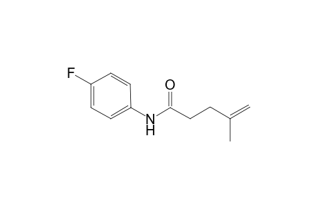 N-(4-fluorophenyl)-4-methylpent-4-enamide